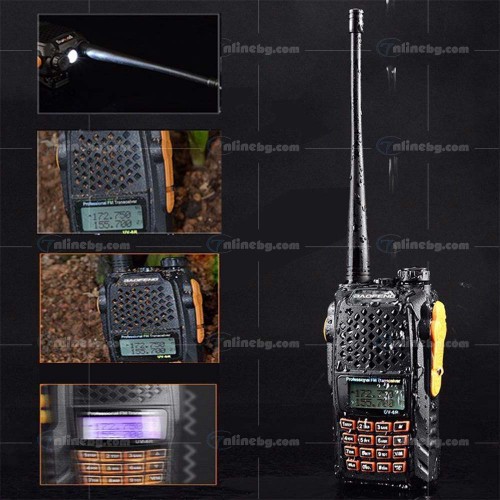 2бр. Двубандова Радиостанция UV-6R baofeng