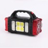 LED многофункционален фенер-прожектор HB-2678 със соларен панел за къмпинг