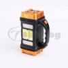 LED многофункционален фенер-прожектор HB-2678 със соларен панел за къмпинг
