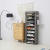 Стелаж етажерка органайзер за обувки с девет реда и цип