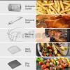 Air Fryer Oven фурна с горещ въздух 12 литра с прозрачна вратичка и рафтове