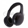 Черни безжични Hi-Fi слушалки MH2001 5 в 1 с база за телевизор и компютър
