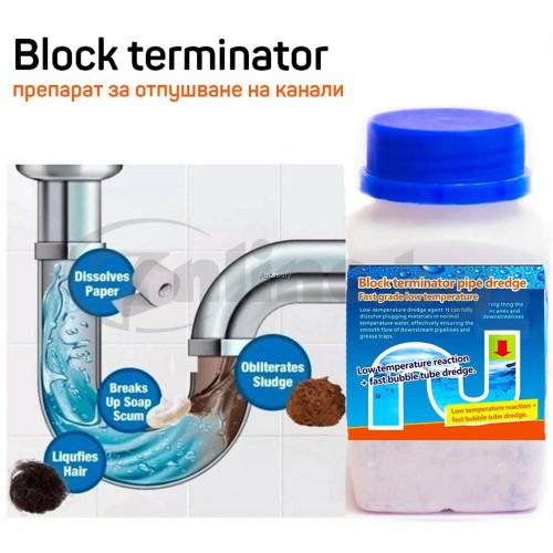 Ефективен препарат за канали - clog remover