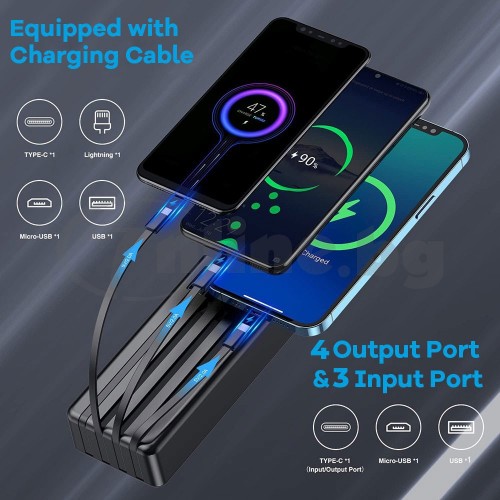 Външна батерия PowerBank 10 000mah