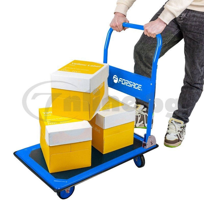 Товарна количка FORSAGE с платформа 150 кг - цена: 56.99 €
