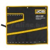 Органайзер JCB от полиестер за 18 звездогаечни ключа