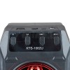 Преносима Bluetooth тонколона KTS-1062 със светлинни ефекти и дистанционно