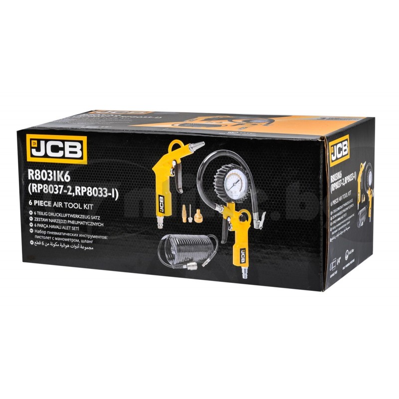 Пневматичен комплект JCB RP8031K6 с маркуч и пистолети