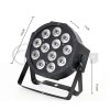 Черен LED Par прожектор RGB 30W с метална стойка за сцена и клуб