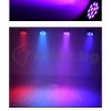 Черен LED Par прожектор RGB 30W с метална стойка за сцена и клуб