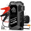 Jump Starter стартер за акумулатор 2000A с компресор, щипки и накрайници