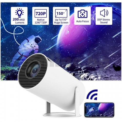 Видео проектор COBRA, Wi-Fi и Bluetooth свързаност