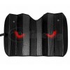 Сгъваем автомобилен сенник за предно стъкло Angry Eyes 140x70 см предпазващ от слънце с червени очи