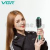 Професионална електрическа четка за коса с горещ въздух сешоар 4 в 1 VGR V-493 зелена 1000W