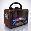 Мултимедийно ретро радио с Bluetooth и дървесен ефект Yuegan YG-7082