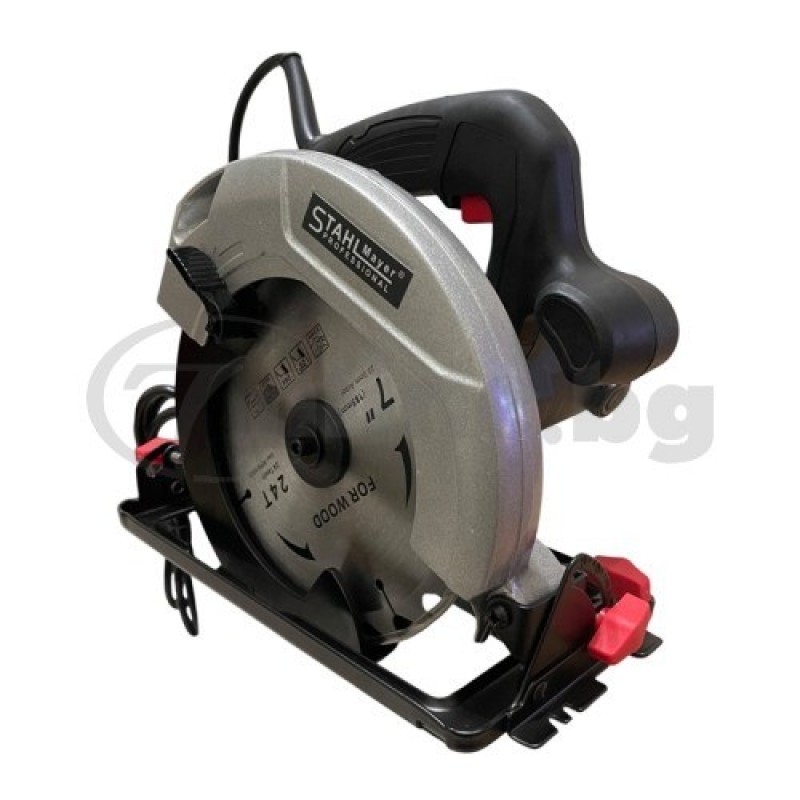 Електрически ръчен циркуляр 1800W Ø 185 мм StahlMayer