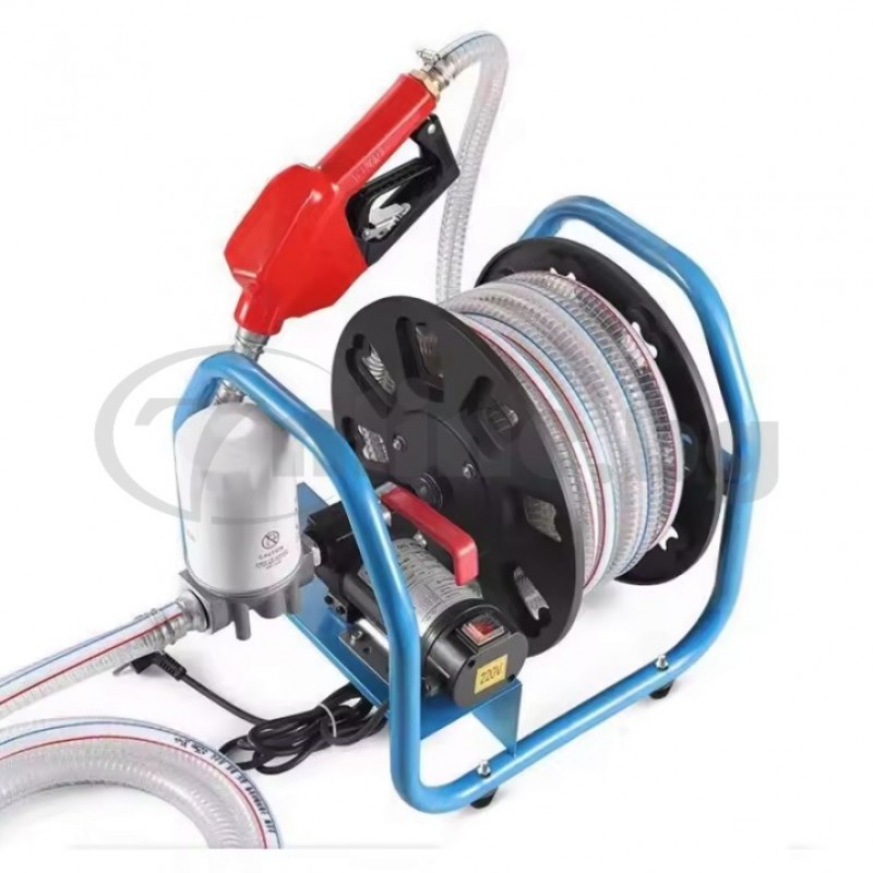 Електрическа помпа за гориво със стойка и пистолет  – 220V - цена: 159.99 €