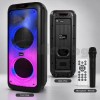 Bluetooth тонколона Brodu BTS-1387 с RGB Flame светлинен ефект