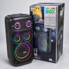 Караоке тонколона BTS-2509 с 2 безжични микрофона и RGB светлини
